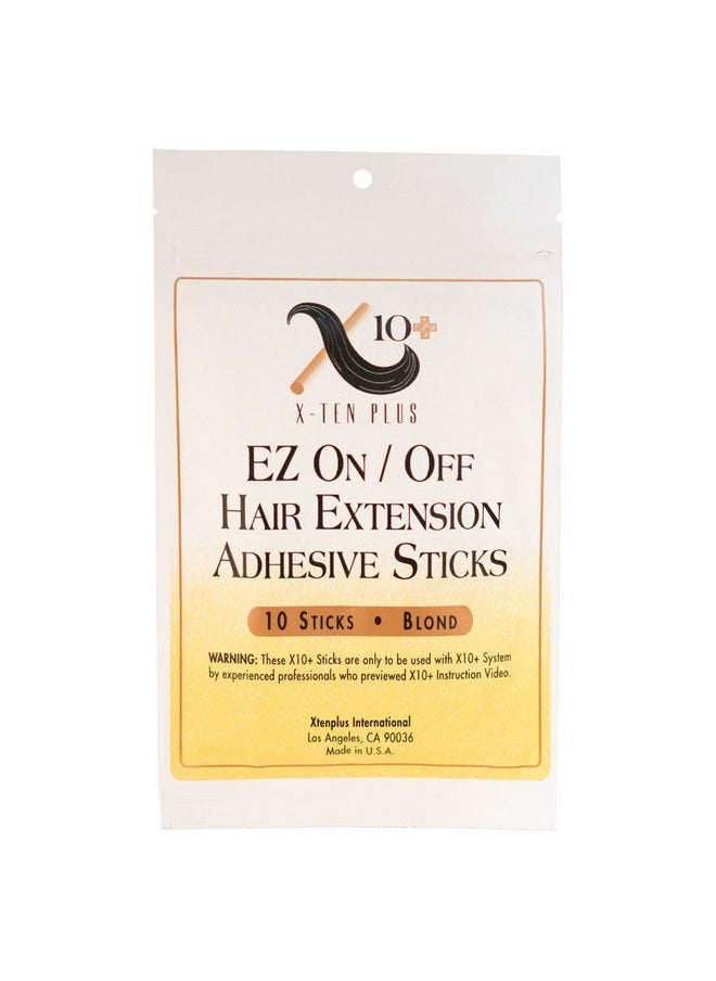 The Hair Shop Fusion Hair Extension Keratin Glue Sticks By The Hair Shop Professional Hair Bond Adhesive Sticks For Extension Glue Gun (Blonde)  - Image 5