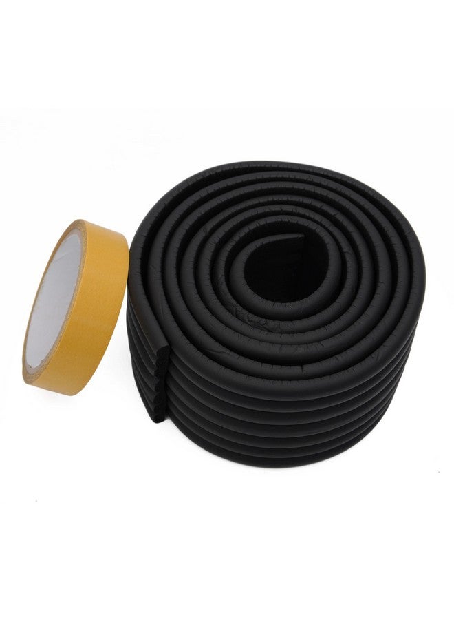 STORE 2508 Store2508 Wide Flat Design Child Safety Strip Withstrong Fibreglass Tape For Baby Safety Child Proofing. (Black) - Image 1