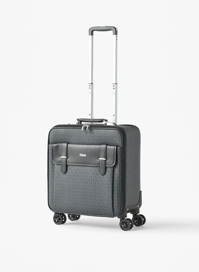 دوتشيني Solid Softcase Trolley Bag with Retractable Handle