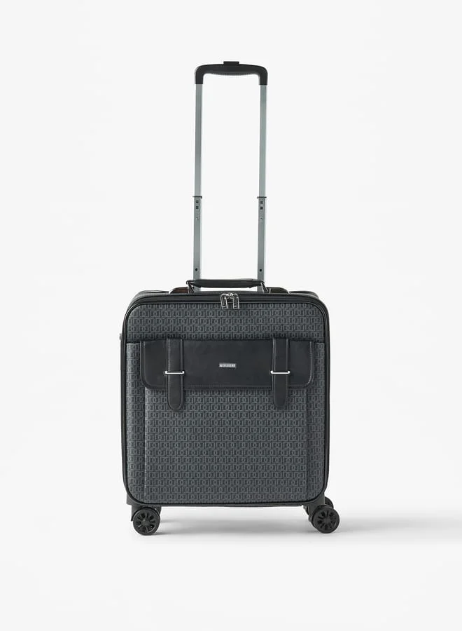 دوتشيني Solid Softcase Trolley Bag with Retractable Handle