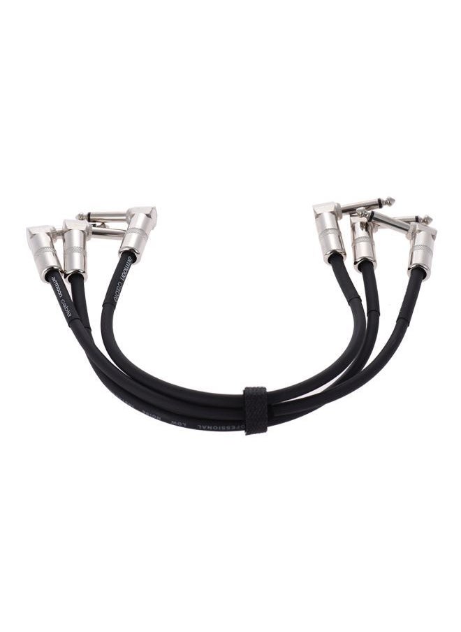 Generic Pack Of 3 Guitar Effect Pedal Instrument Patch Cable  - Image 5