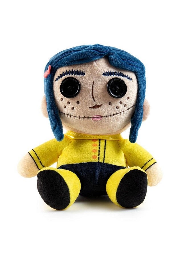 Kidrobot Coraline with Button Eyes Phunny Plush - Image 1