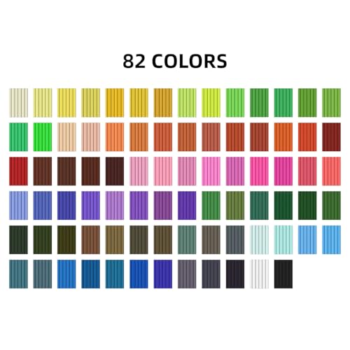 ARTME Polymer Clay, ARTME 82 Colors Clay Kit, Oven Bake Modeling Clay, Creative Polymer Clay Kit with Sculpting Tools and Jewelry Accessories, Non-Toxic, Ideal DIY Clay Gifts for Adults and Teens - Image 3