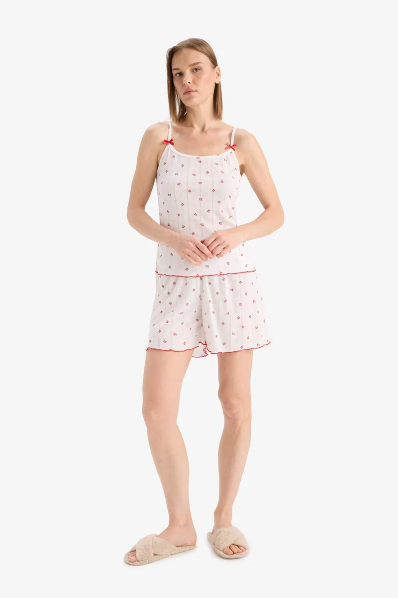 ديفاكتو Fall in Love Regular Fit Strappy 2 Piece Set