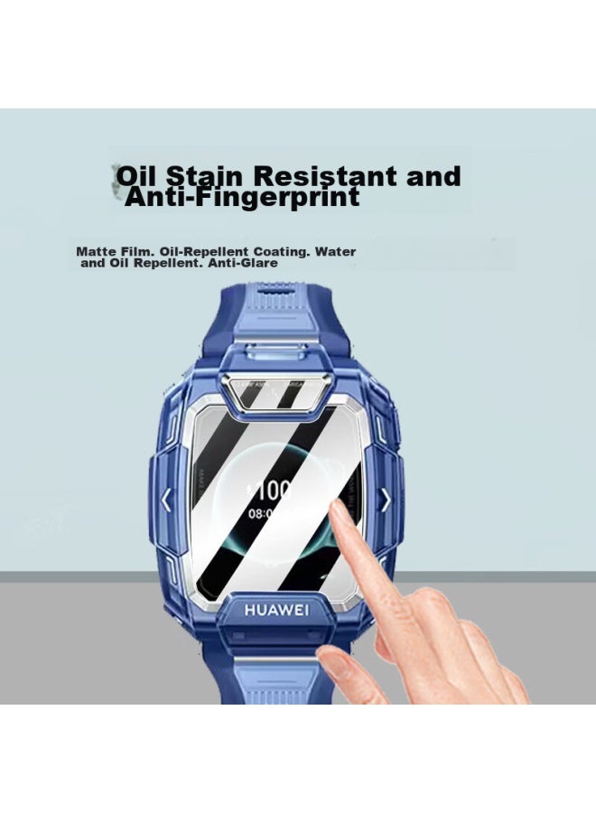 Ten Flashes Shan Huawei Children's Watch 5pro Tempered Glass Screen Protector, Full Coverage Protective Film For Children's Phone, Compatible With 5/5x/5xpro/4x4pro/3pro Glass Film - Image 4