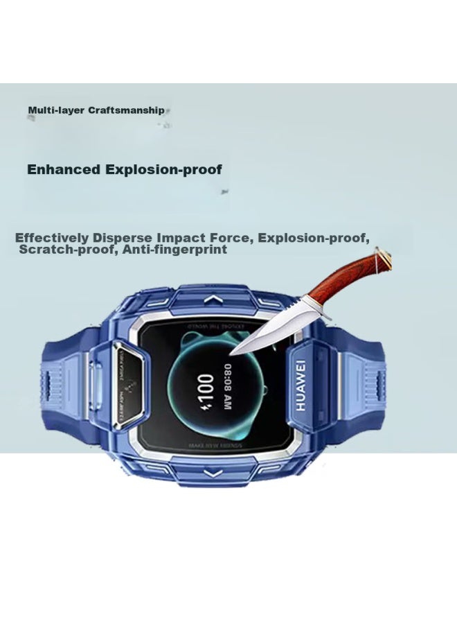 Ten Flashes Shan Huawei Children's Watch 5pro Tempered Glass Screen Protector, Full Coverage Protective Film For Children's Phone, Compatible With 5/5x/5xpro/4x4pro/3pro Glass Film - Image 5