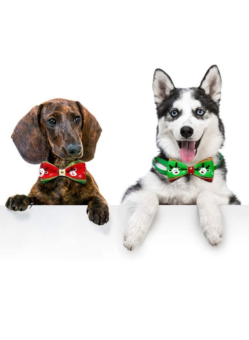 عطلة لقلادة كلب قطة ربطة عنق قابلة للتعديل حزام عنق للعناية متعددة الألوان 3 قطع - Image 1