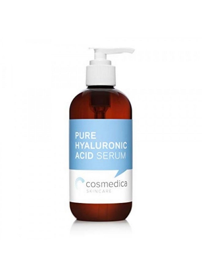 Cosmedica Skincare - Hyaluronic Acid Serum For Skin 100% Pure-Anti-Aging Serum - Intense Hydration + Moisture, Non-Greasy, Paraben-Free Hyaluronic Acid For Your Face 8 Oz - Image 1