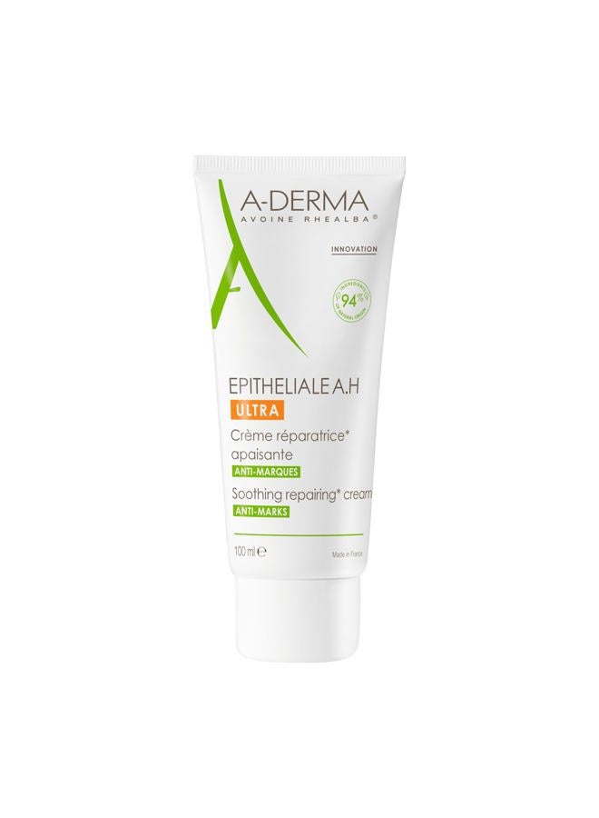 A-DERMA Aderma Epitheliale A.H Ultra Soothing Repairing Cream 100ml - Image 1