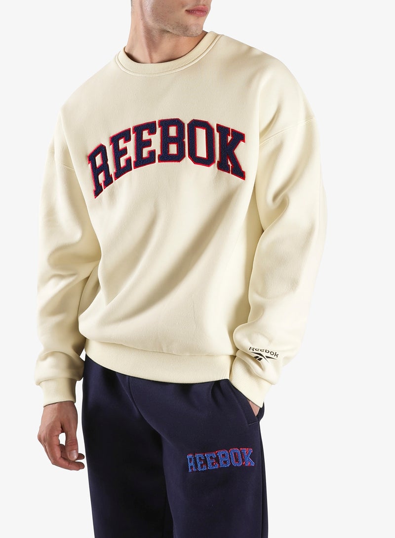 ريبوك سويت شيرت فريش مان بياقة دائرية - Image 1