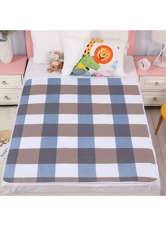 Blue Foldable RV Bedding Washable For Camping Hotel 27 56x35 43 Inches - Image 1