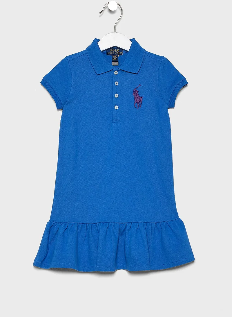 POLO RALPH LAUREN Kids Logo Dress