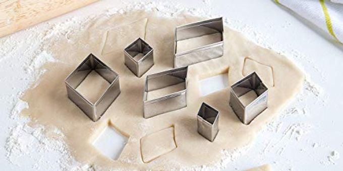 Fox Run 3612 Run Diamond Cookie cutters, 4 x 4 x 0.25 inches, Metallic - Image 3