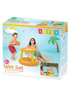 INTEX Floating Hoops Basketball Game Colors May Vary  - Image 3