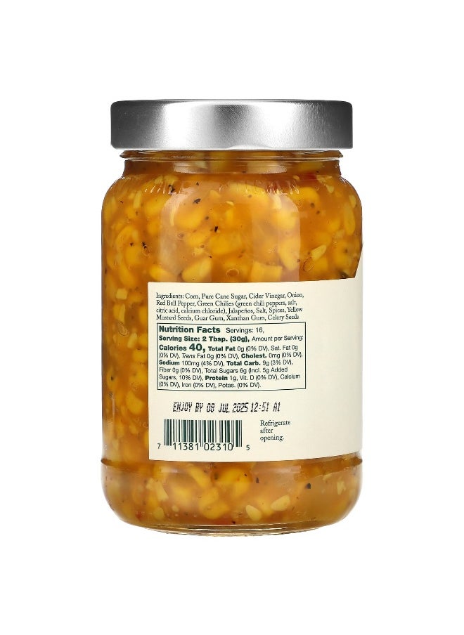Stonewall Kitchen - Stonewall Kitchen, Spicy Corn Relish, Medium, 17 oz (482 g) - Image 1