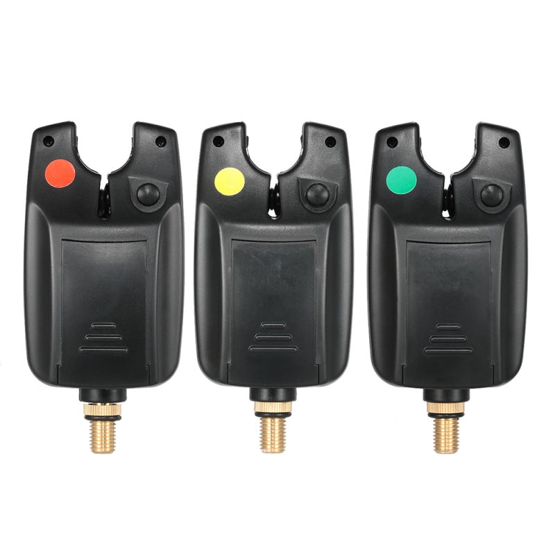 Bite Alarm: Black, Adjustable Tone Volume Sensitivity, LED Sound Alert - Anti-Fall Warning Beep, Fishing Alarm for Night Carp Fishing - Image 4