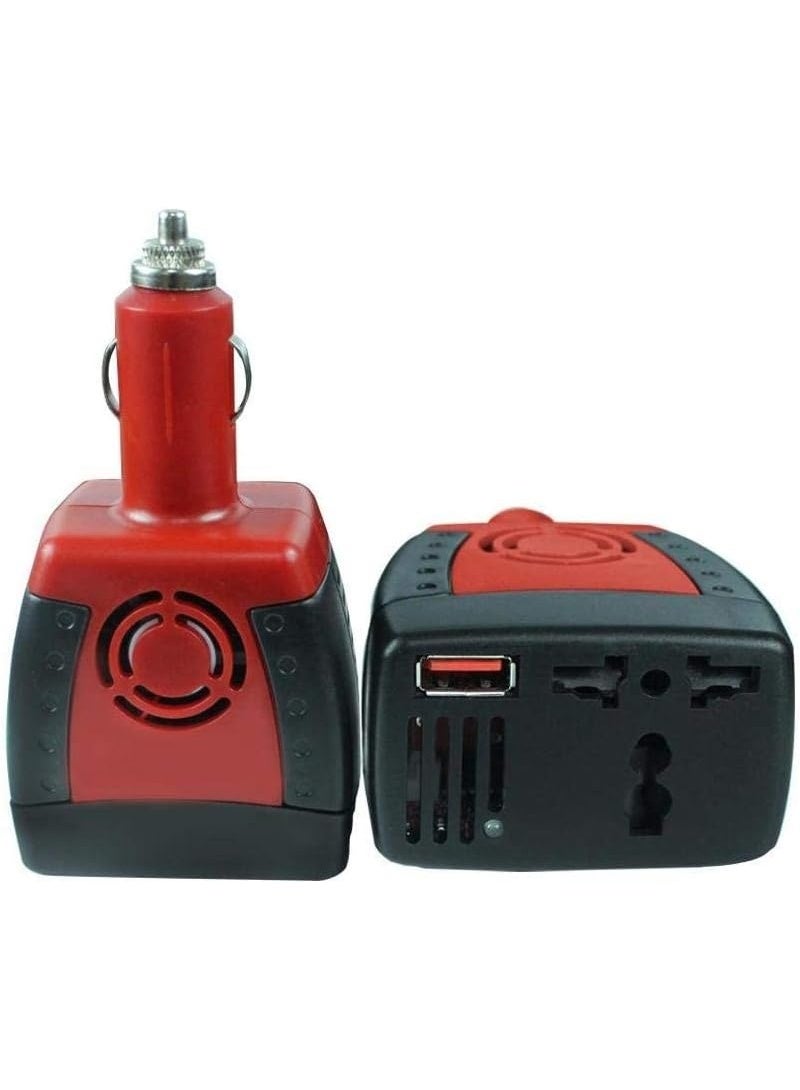 150W Car Power Inverter – 12V DC to 220V AC Converter with 5V USB Port - Image 3
