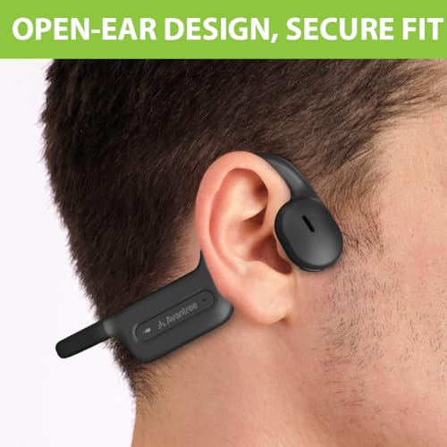 Avantree Medley Air - Wireless Earbuds for TV Listening with Clear Dialogue, Open-Ear Design for Surrounding Awareness, Bluetooth Transmitter & Headphones Charging Dock 2 in 1, Soundbar Passthrough - Image 4