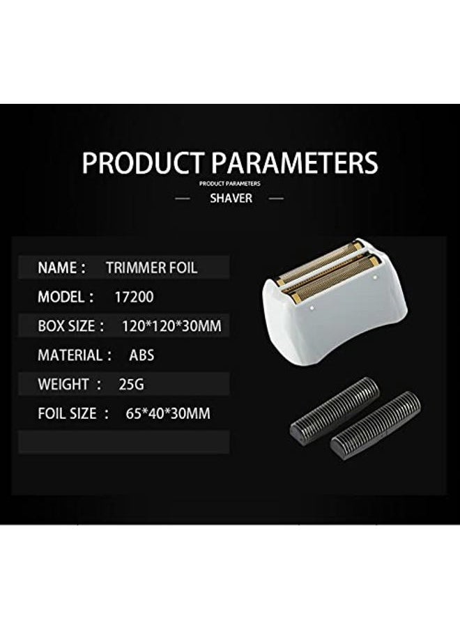 swinonline - Swinonline An-dis 17150/17160/17155/17200 Shaver ProFoil Lithium Replacement Foil and Cutters - Gold, White - Men's Grooming - Electric Shaver - Battery Powered - Non-Rechargeable - Image 1