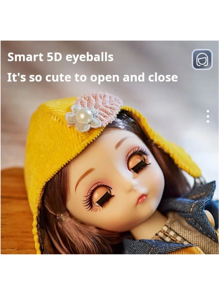 XiuWoo Clothes Changing Girl's Toy Doll Fashion Models Beauty Princess Baby Lovely Dolls Perfect Birthday Gifts - Image 2