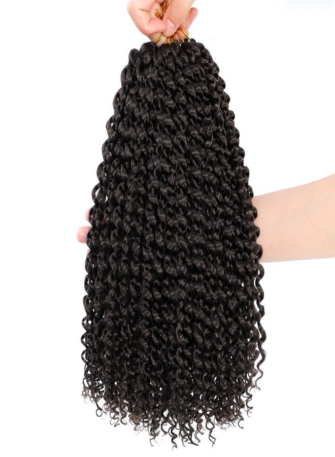 Dansama 6 Packs Passion Twist Hair Water Wave Braiding Hair for Butterfly Style Crochet Braids Bohemian Hair Extensions (12inch, #4, Economy Pack) - Image 1