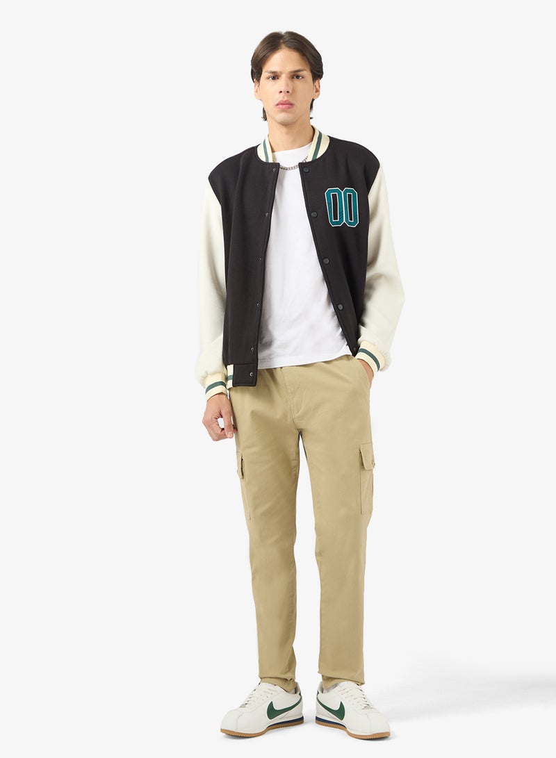 سفنتي فايف بنطلون كارجو بقصة ضيقة فاخرة - Image 2