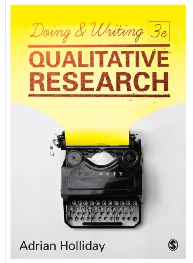 Doing & Writing Qualitative Research