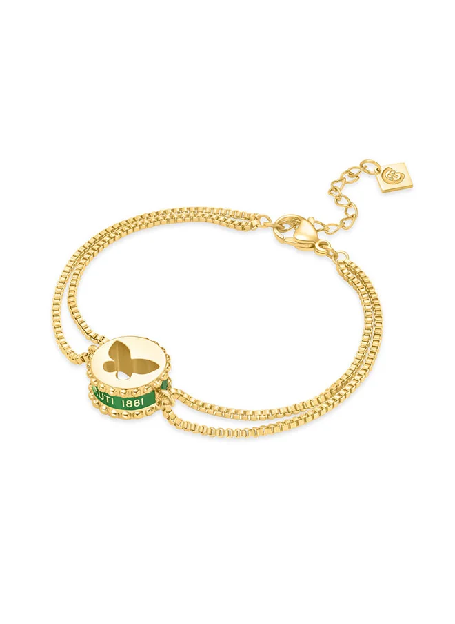 شيروتي 1881 Gaetana Gold Plated Bracelet For WomenCIJLB0009802