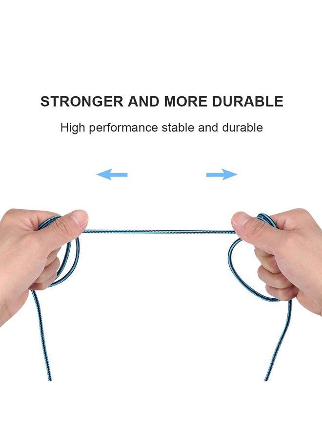 MQDITH Replacement Audio Cable Compatible with Astro A40 A40TR Gaming Headset, Inline Mute Wire and No Volume Control Cord(Blue) - Image 5