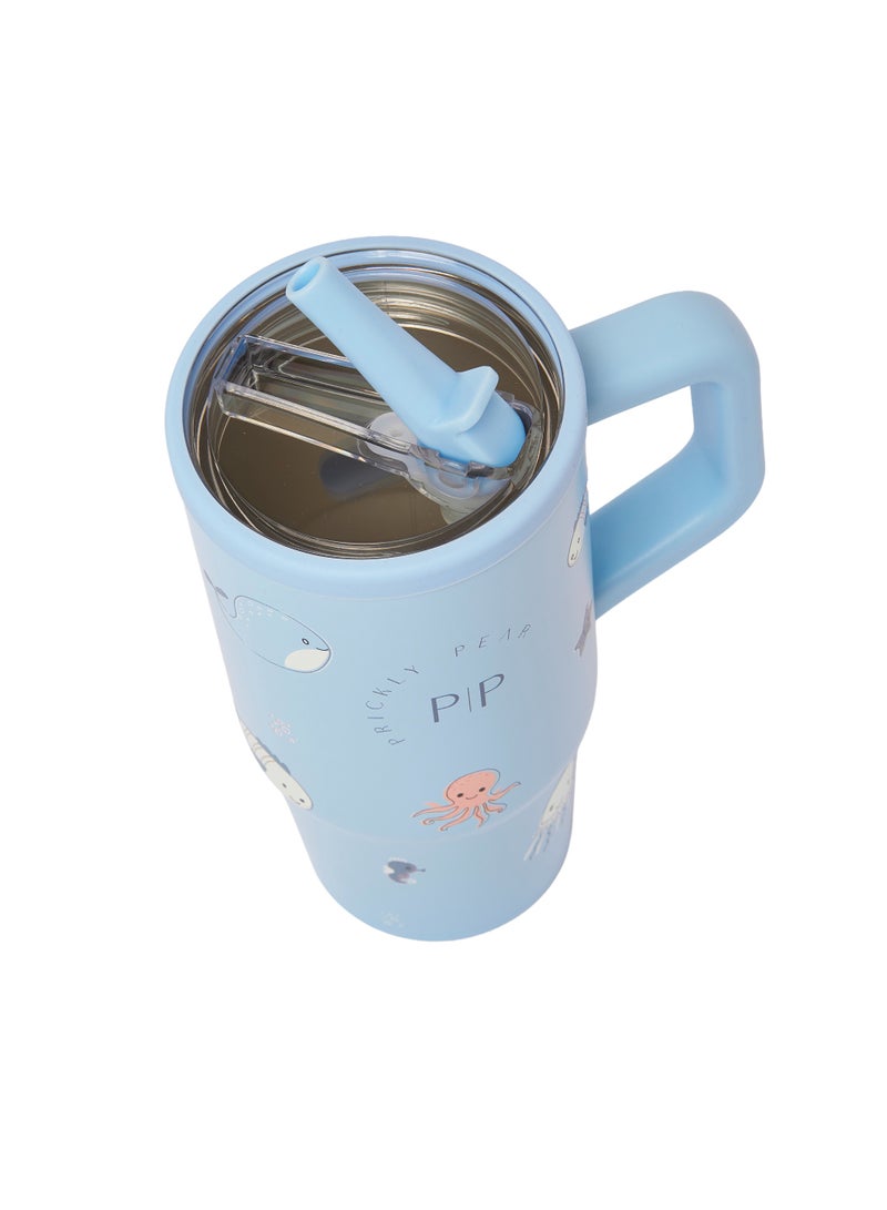 Prickly Pear Stainless Steel 20 Oz Hydrator 2.0 Water Bottle - Under The Sea - Image 4