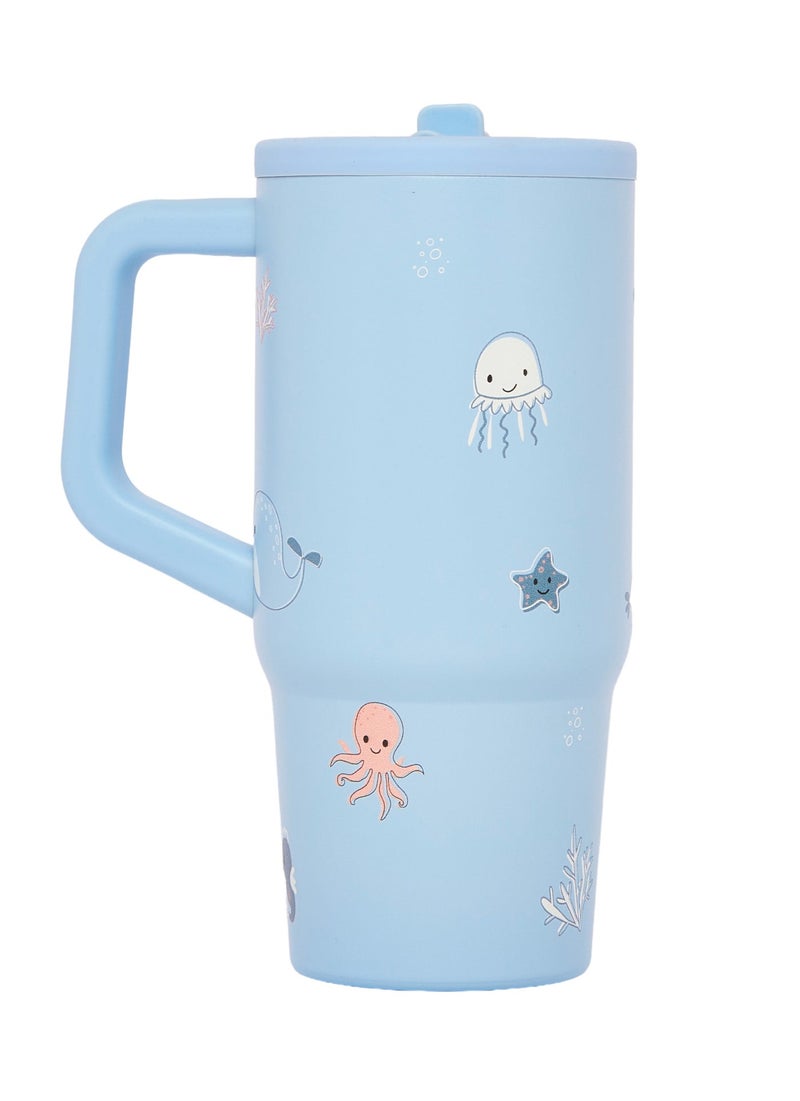Prickly Pear Stainless Steel 20 Oz Hydrator 2.0 Water Bottle - Under The Sea - Image 3