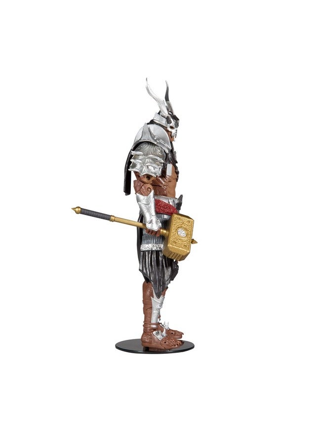 McFarlane Toys - Mortal Kombat Shao Kahn (Platinum Kahn) 7 Action Figure With Accessories - Image 1