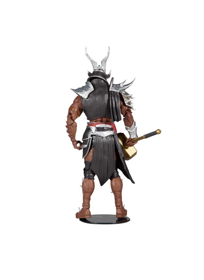 McFarlane Toys - Mortal Kombat Shao Kahn (Platinum Kahn) 7 Action Figure With Accessories - Image 1
