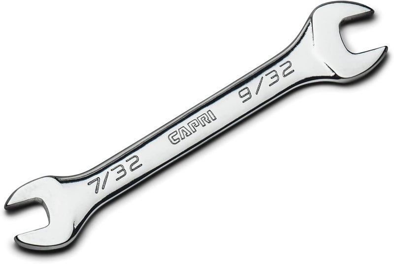 Capri Tools 7/32 in. x 9/32 in. Slim Mini Open End Wrench, SAE - Image 1