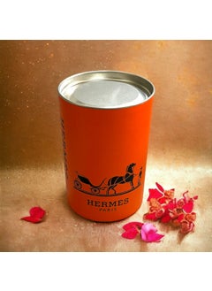 Decorative Cylinder Box, Hermes Orange Decorative Box with Metal Lid - pzsku/ZCA40F7CC72B0DB4D3902Z/45/_/1725613270/2aec9f32-1233-4f45-b8e2-c962b29d5f06