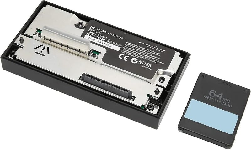 PS2 Network Adapter Set with HDD Interface 64MB Memory Card for Console Enthusiasts - Image 4