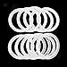 HONBAY HONBAY Honbay 12PCS Silicone Seal Rings Reusable Leak Proof Sealing Gaskets Replacement for Mason Jar Lids (Regular  - Image 2