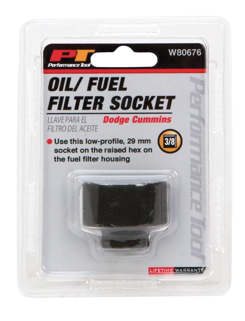 Performance Tool W80676 Cummins Fuel Filter Socket (for Dodge Cummins 5.9L Fuel Filter) - Image 4
