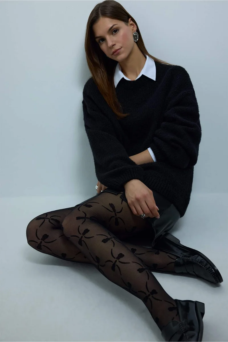 ديفاكتو Woman Printed Tights