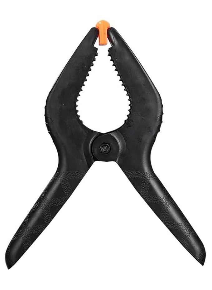 Rubik 2.5 Inch Spring Clamp, 10-Piece Nylon Clips for Crafts, Woodworking, Photography Studios, Backdrops  - Image 3
