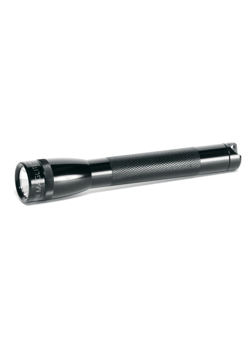 MAGLITE - Pack of Maglite Mag-Tac LED Flashlight Crowned Bezel 2-Cell & Mini Maglite Incan 2 Cell AA Black, Holster Combo Pack - Image 1