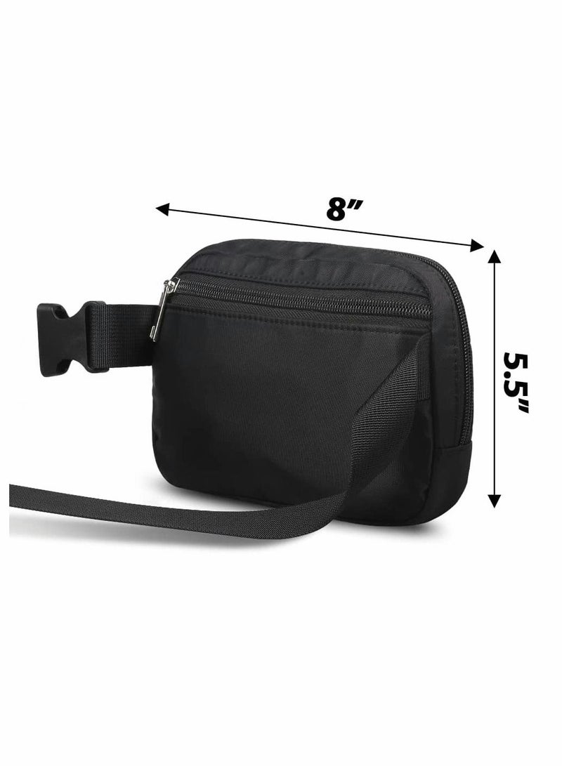 Excefore Small Belt Bag, Unisex Belt Bag with Adjustable Strap Small Waist Pouch for Workout Running Travelling Hiking, Running, Travel, Cycling, Hiking, Gift for Men - Image 3