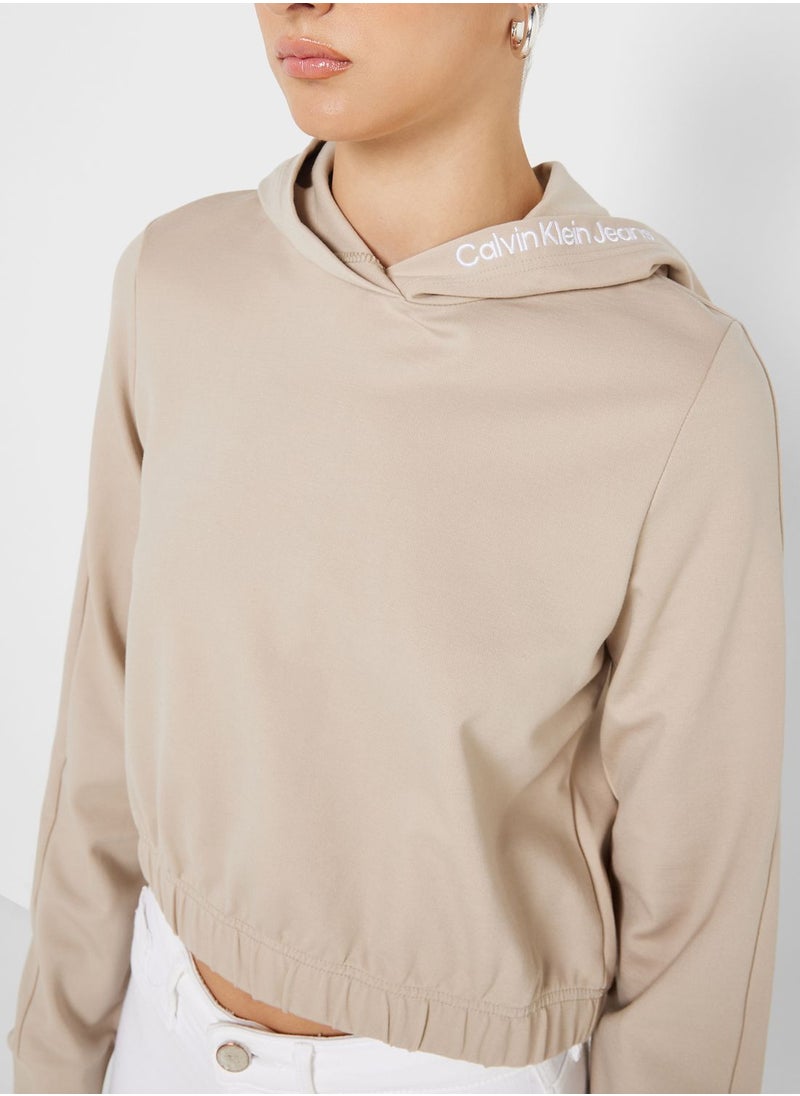 Calvin Klein Jeans - Logo Knitted Hoodie - Image 1