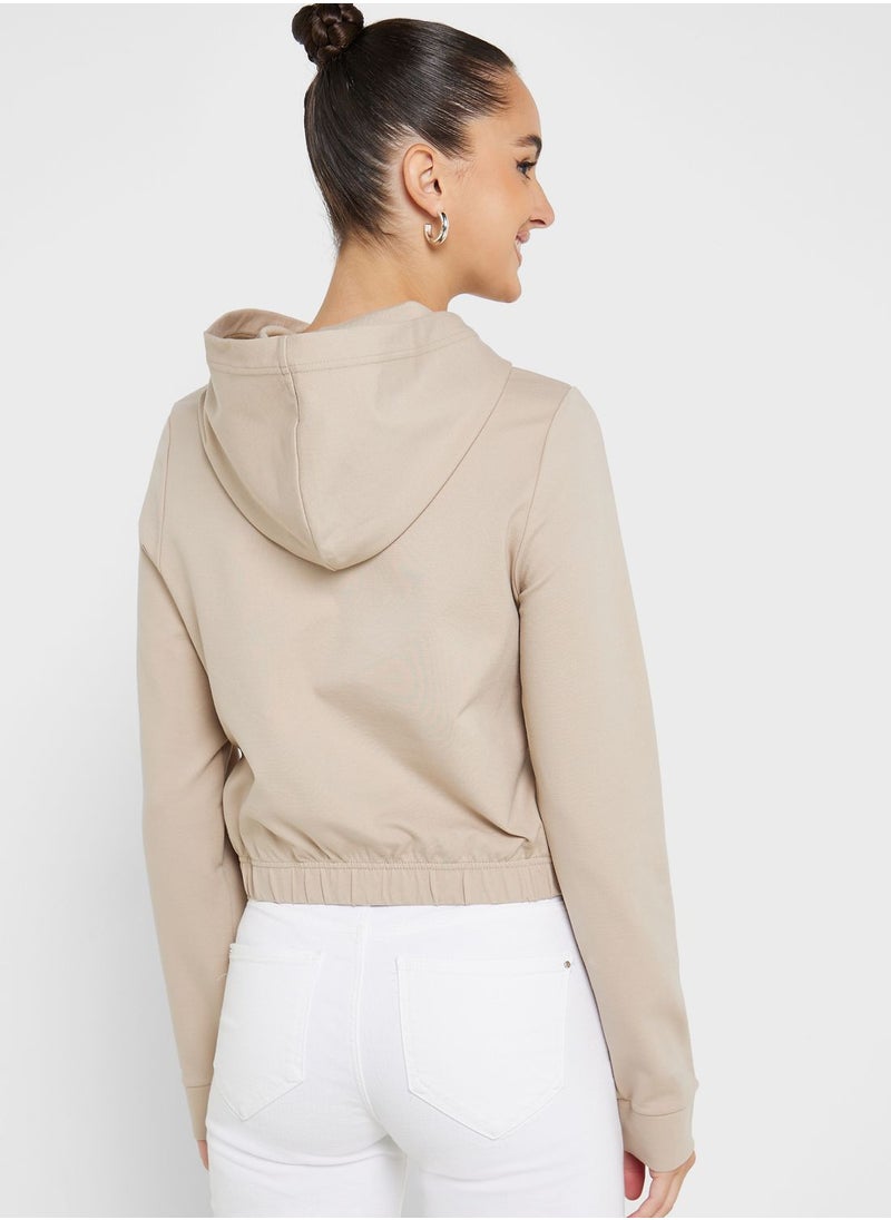 Calvin Klein Jeans - Logo Knitted Hoodie - Image 1