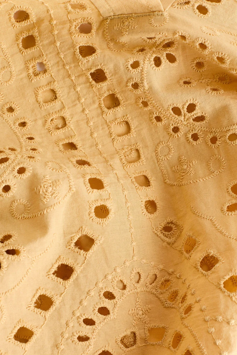 H&M Broderie anglaise cotton shirt