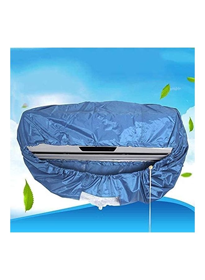 XiuWoo Waterproof Air Conditioner Cleaning Cover Blue - Image 5