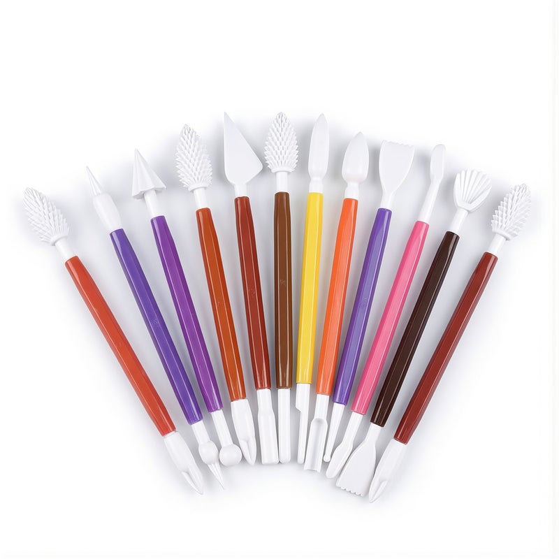 Multi Purpose 8 Pcs Fondant Clay Tools Carving Soap Candle Craft Kit - Image 5