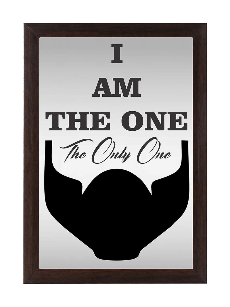 Printality Wall Photo Frame I am the One Attitude Printed Wall Hanging Big Size 12 x 18 inches Photo Frames for wall dacoration  - Image 2