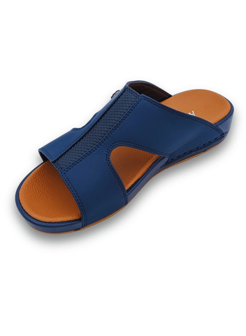 Aerosoft Men’s Slippers 65230 Navy - Image 2