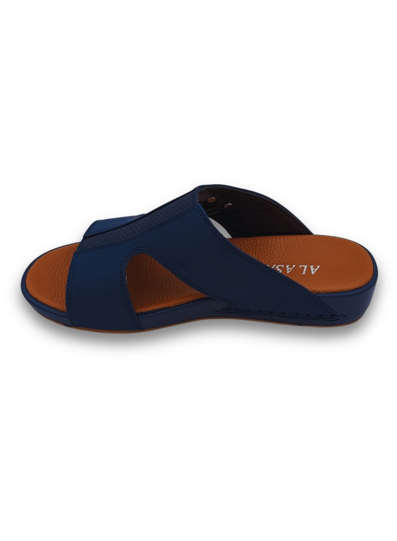 Aerosoft Men’s Slippers 65230 Navy - Image 4